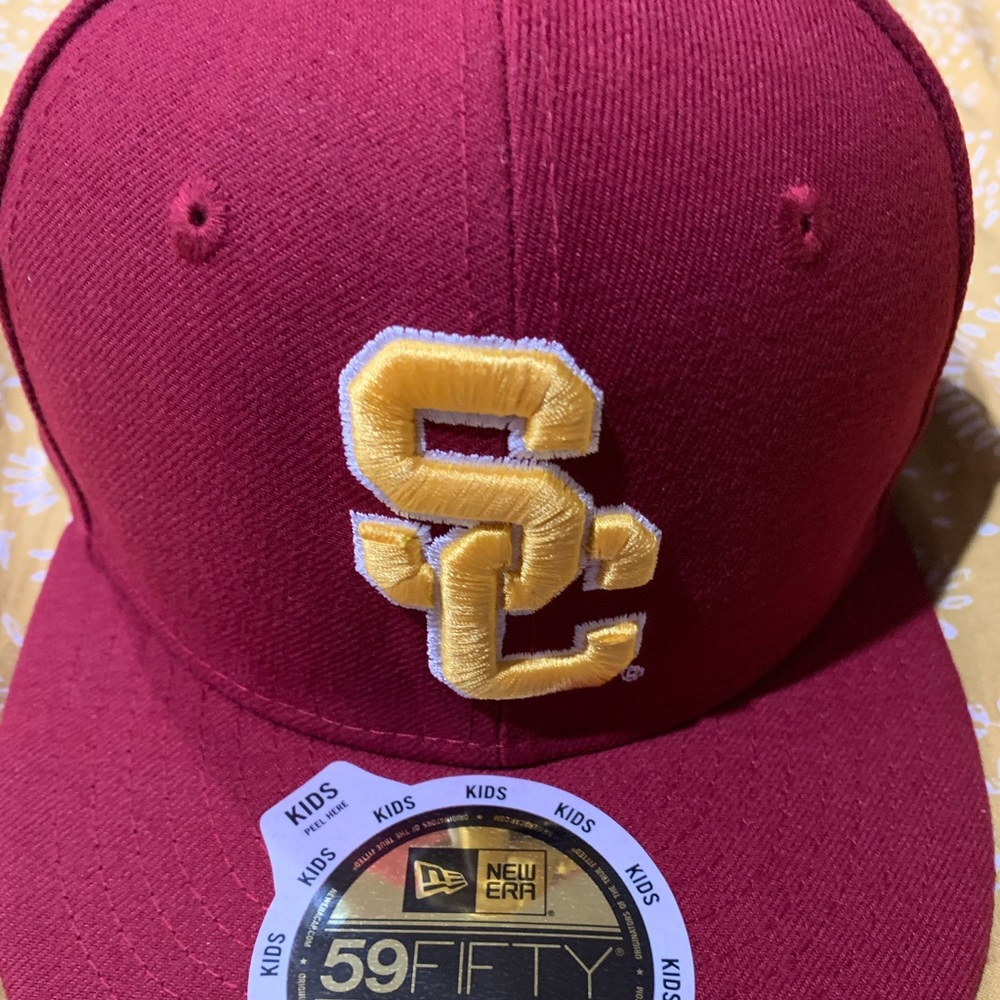 USC TROJANS NEW ERA KIDS HAT 6 3/8